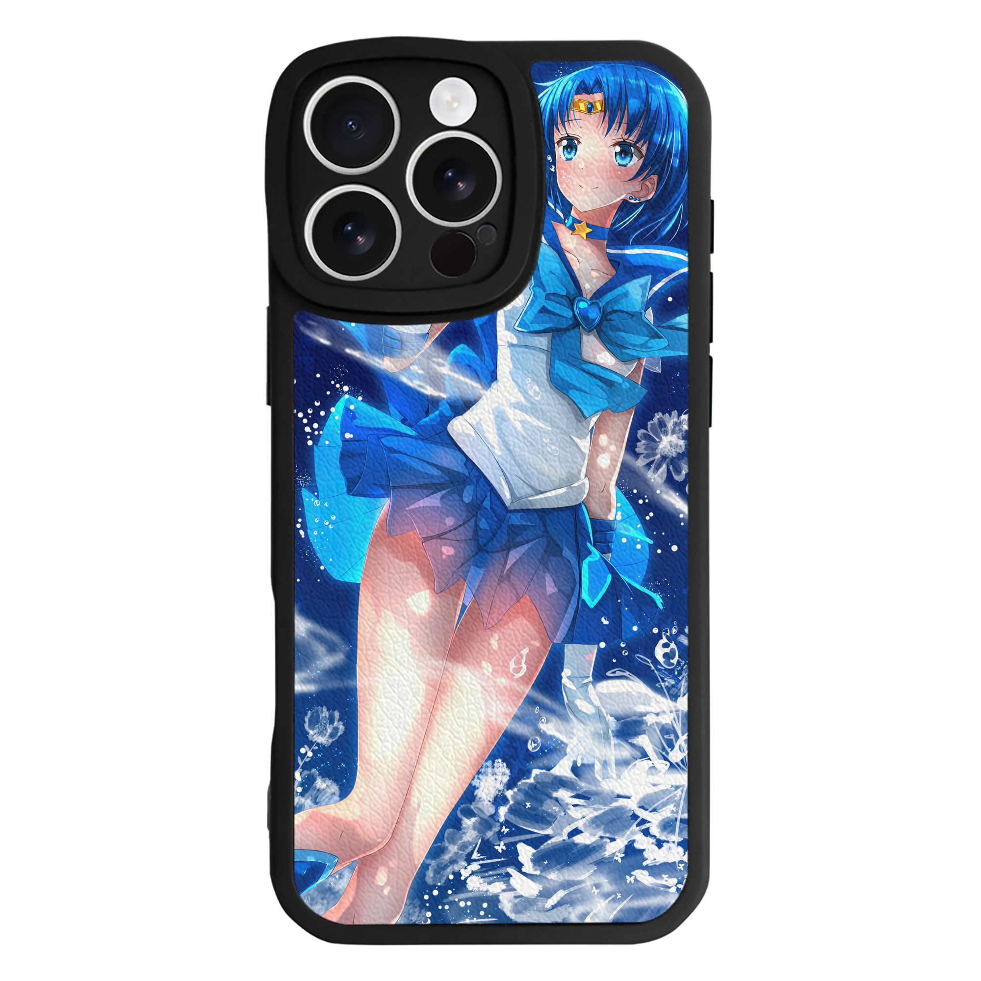 （画像用） 美少女戦士セーラームーン Sailor Moon 【iPhone 16シリーズ対応】シリコンスマホケース（レザー調） 材質：シリコン